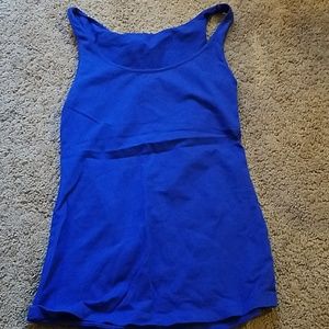 Blue tank top